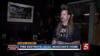 Benefit Concert Set For Local Musician Who Lost Home In Fire