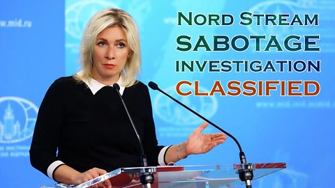 Nord Stream sabotage investigation classified by Sweden [English subtitles]