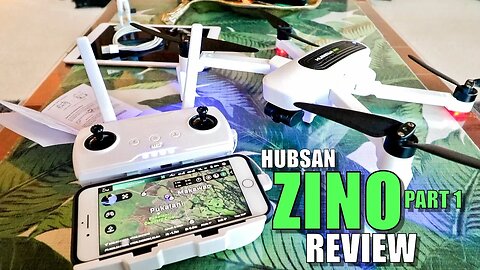 Hubsan ZINO Review - Part 1 - [Unboxing, Inspection, Setup, Pros & Cons]
