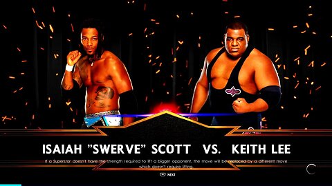 AEW Dynamite Swerve Strickland vs Keith Lee