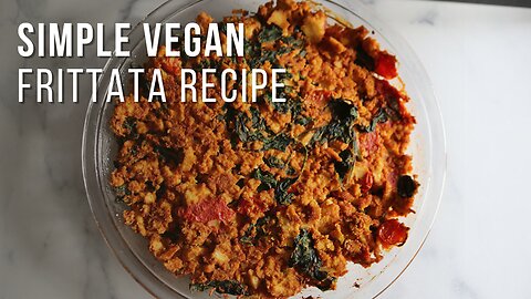 Elevate Your Brunch with this Irresistible Vegan Frittata