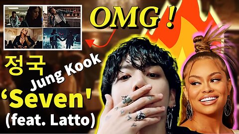 정국 (Jung Kook) 'Seven (feat. Latto)' I CANNOT LIE VIDEO OF THE YEAR! ❤‍🔥 MY REACTION #jungkook #bts
