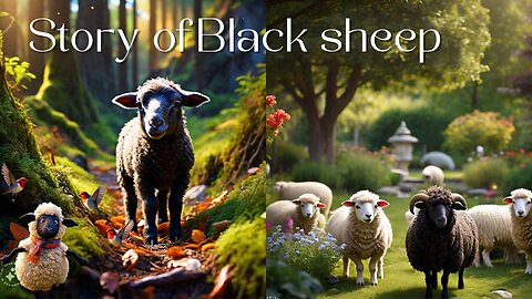 Black Sheep poem for Kids in English/ Bedtime song for baby