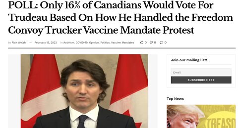 Beware of a False Flag: The Truckers Have Driven Trudeau to Invoke the 1970 War Measures Act 2.0