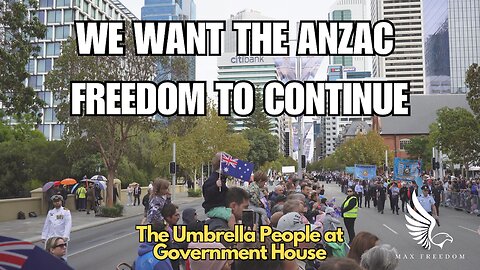 WE WANT THE ANZAC FREEDOM TO CONTINUE