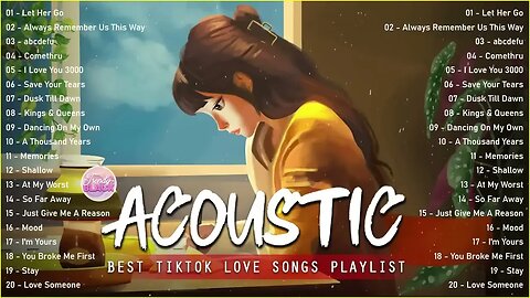 Beautiful Cover Acoustic Love Songs Cover Playlist 2023 ❤️ Soft Acoustic Cover Of Popular Love Songs