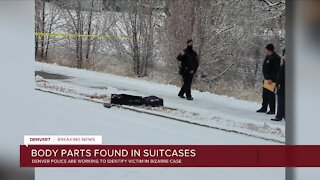 Investigation underway after man's remains found in suitcases near trail in Denver