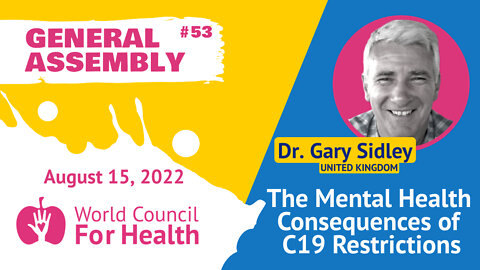 Mental Health Consequences of C19 Restrictions with Dr. Gary Sidley