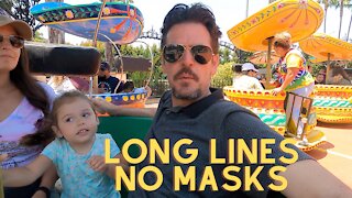 Quick Trip To Knotts On Father's Day - Finally No Masks