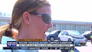 Another Baltimore County Elementary teacher threatened and carjacked
