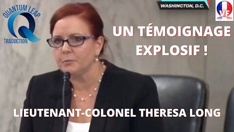 LE LIEUTENANT-COLONEL THERESA LONG, ALERTE SUR LA VACCINATION CONTRE LE COVID - 19