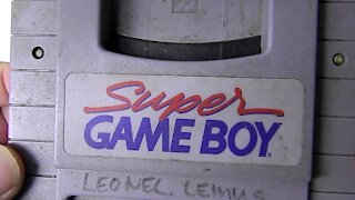 How to fix a Super Game Boy