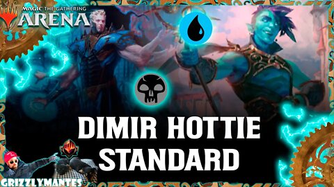 🔵⚫🧞DIMIR HOTTIE🧞⚫🔵|| Dominaria United || [MTG Arena] Bo1 Blue Black Control Ranked Standard Deck