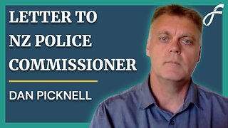 Dan Picknell - Letter To NZ Police Commissioner