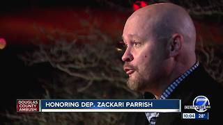Part of I-25 to be closed Friday for funeral procession of Douglas County deputy Zackari Parrish