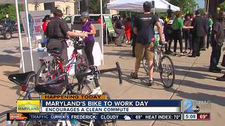 Maryland celebrates National Bike to Work Day