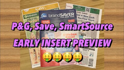 Early Inserts Preview | We have 3 #couponingwithdee #save