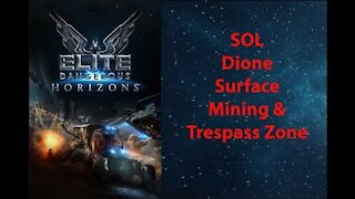 Elite Dangerous: Permit - SOL - Dione -Surface Mining & Trespass Zone - [00018]