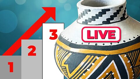 Taking Your Pottery To The Next Level - LIVE Pottery Finishing Demonstration and Q&A