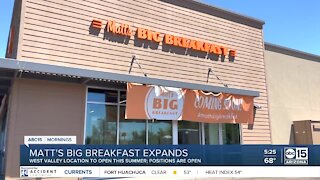We're Open, Arizona: Matt's Big Breakfast gearing up to open in the West Valley