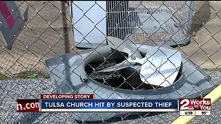 Tulsa Church Hit By Suspected Thief