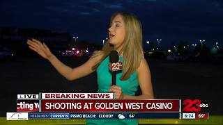 Shooting reported at Golden West Casino