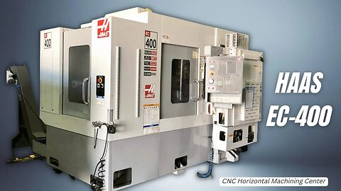 HAAS EC-400 CNC HORIZONTAL MACHINING CENTER SKU 2296 – MachineStation