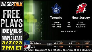 NHL Predictions and Picks Tonight | New Jersey Devils vs Toronto Maple Leafs Betting Advice | Mar 7