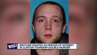 Person of interest sought in Clinton Township double murder