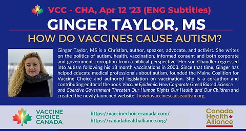 How Do Vaccines Cause Autism? Ginger Taylor