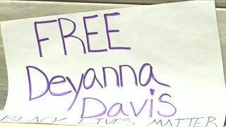 Group says it will stay in Niagara Square, calling for Deyanna Davis' release
