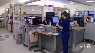 Multiple Palm Beach County hospital ICUs near capacity