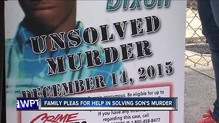 Family seeks help in solving son's murder