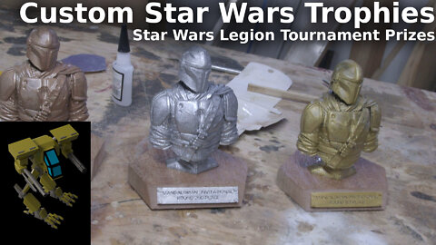 Creating Custom Trophies for a Star Wars Legion Torunament