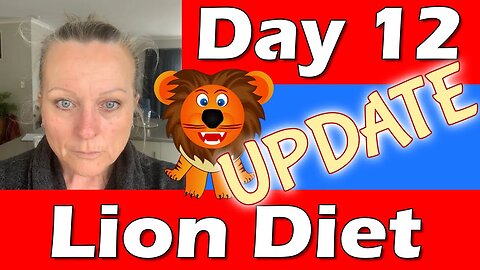 Lion Diet Results Update Day 12 - Visceral Fat Down! Diarrhea and Body Pain Up...