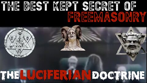 THE BEST KEPT SECRET OF FREEMASONRY IS THE RITUAL SODOMY OF CHILDREN 🚨MUST WATCH!!!🚨