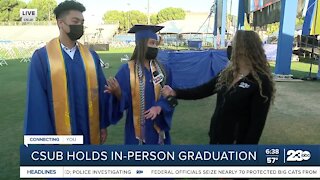 CSUB holds in-person graduation