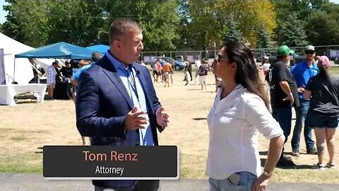 Mel K & Warrior Attorney Tom Renz Taking A Stand For Justice In A Cornfield In Batavia, NY ICYMI
