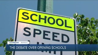 Debate heating up about opening NYS schools