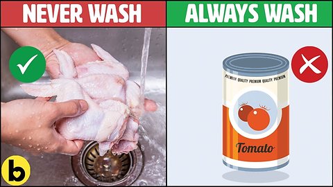 10 Foods You Should and Shouldn't Wash Before Cooking