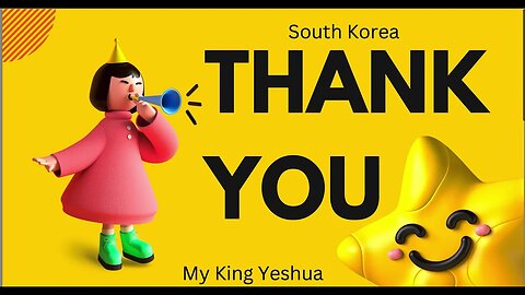 Thank you FIRST FRUITS from South Korea