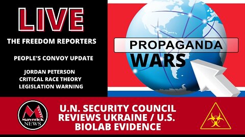 MAVERICK NEWS: FREEDOM REPORTERS ( LIVE COVERAGE UKRAINE & PROPGANDA WARS )