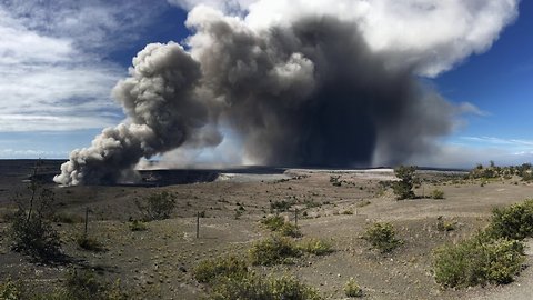 Kilauea Eruption Sends Ash And Lava Bombs Flying, Forces Evacuations