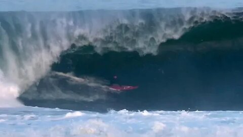 HEAVY PADDLE SESSION SURFING AN IRISH SLAB