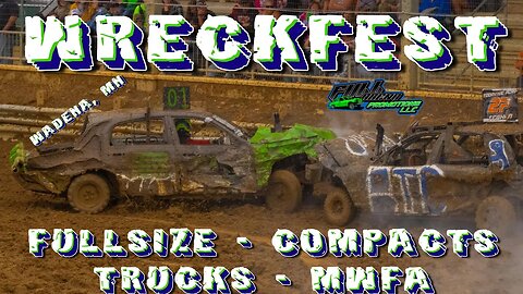 Full Arena - Wreckfest Demolition Derby - Wadena, MN - 06-25-23