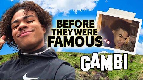 GAMBI | Before They Were Famous | BONJOUR TO FRANCE'S MOST POPULAR RAPPER as a SUSHI DRIVER in 2018