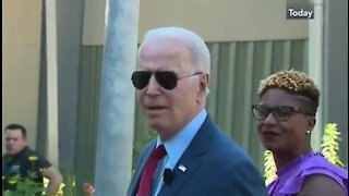 Handlers Quickly Usher Confused Biden Away from Press