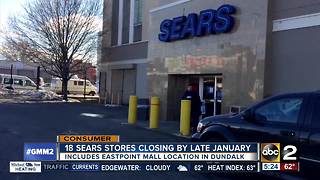 18 Sears stores closing including one in Dundalk