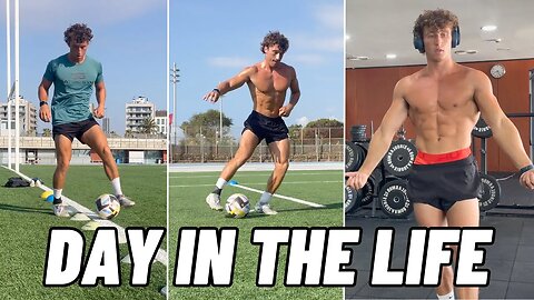 Do This To Get Fit For The Season! Day In The Life Of A Footballer In Barcelona