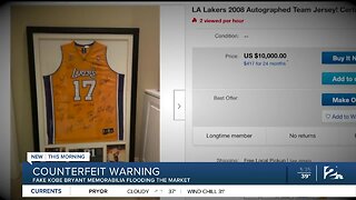 Counterfeit Warning: Fake Kobe Bryant Memorabilia Flooding The Market